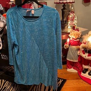 Chicos three quarter length sleeve tunic